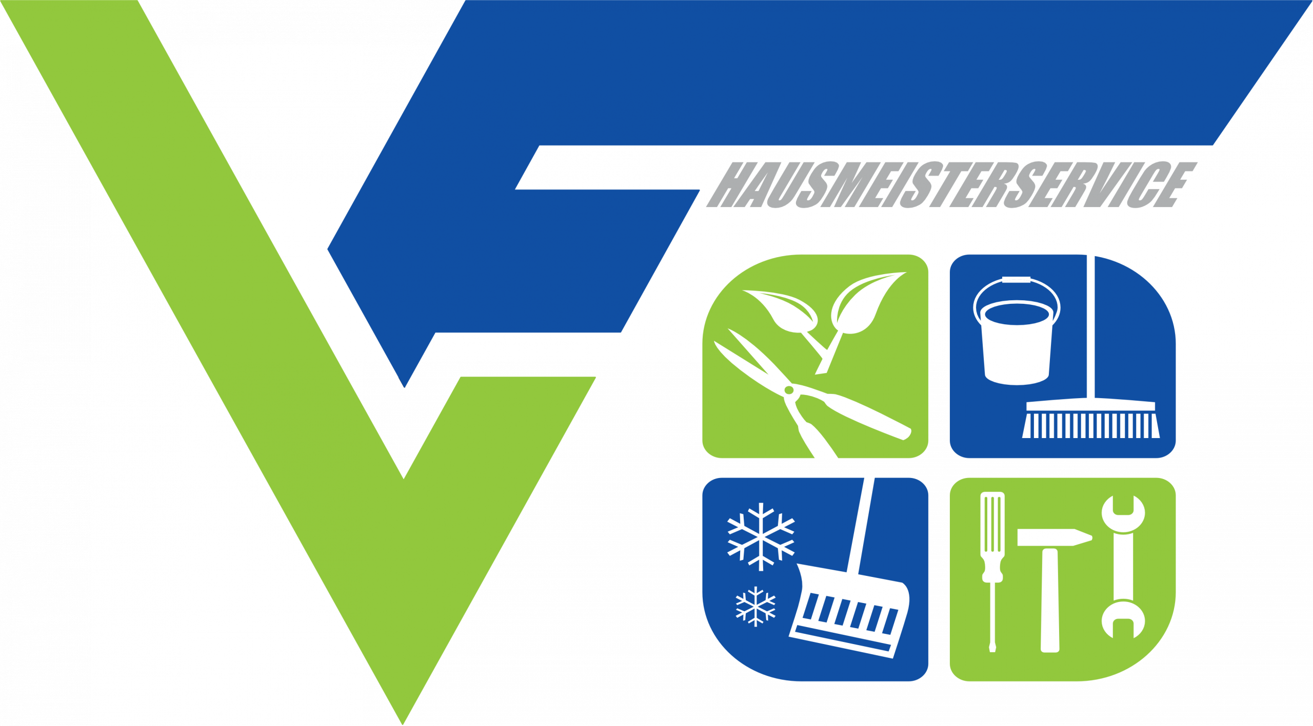 Logo von VF-Hausmeisterservice am Kaiserstuhl.